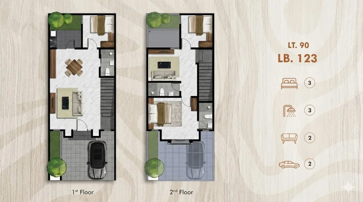 Best Seller! RumahTipe Charlene Citra Harmoni Sidoarjo, Unit Favorit Dekat Tol Krian - Galeri 2
