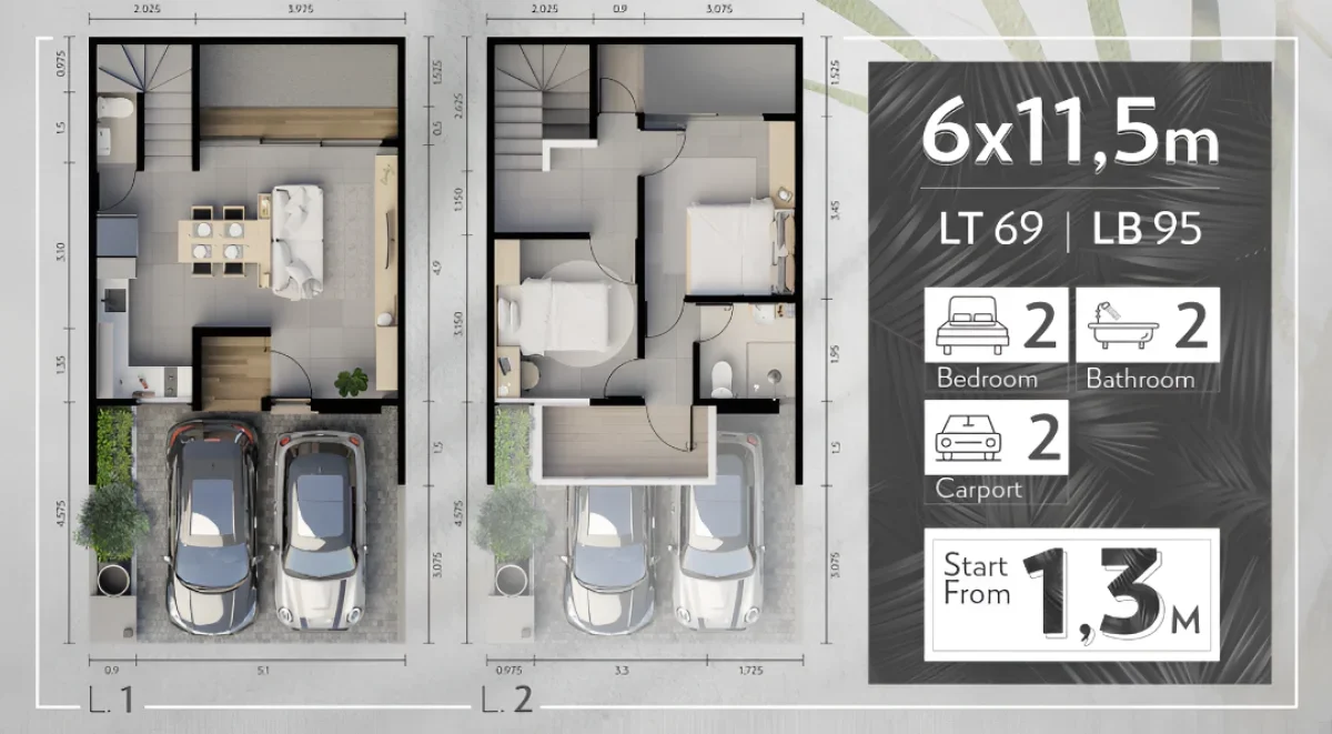 Central Park Merr Surabaya – Hunian Modern Dekat Jalan MERR & Tol  - Tipe Oasis Phase 3 - Galeri 2