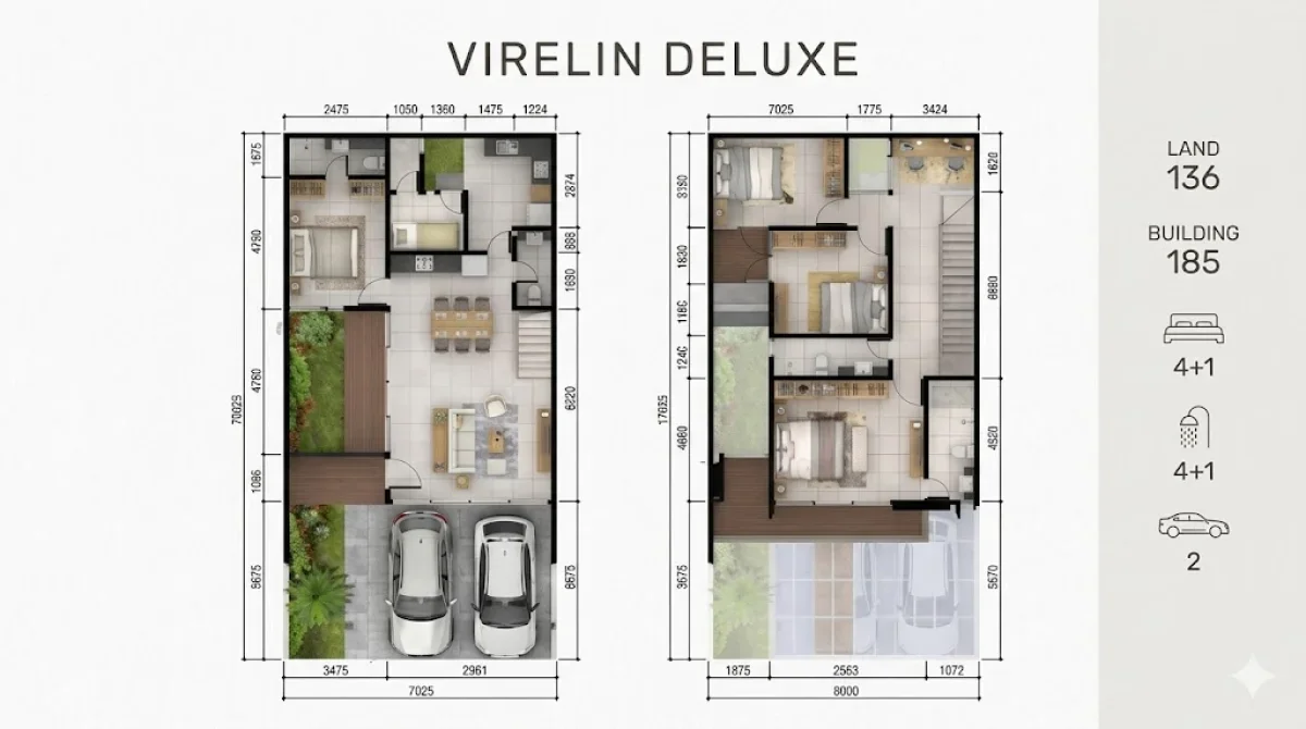 Cluster Greenlake, Hunian Asri View Danau - Tipe Virelin Deluxe - Surabaya Barat  - Galeri 2