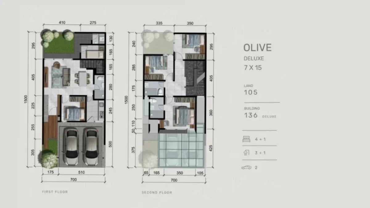 Cluster Modern Dempsey Hill tipe Olive Deluxe -  Surabaya Barat dekat Gwalk - Galeri 2