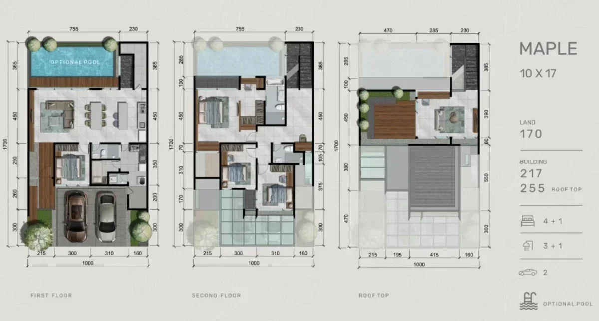 Dempsey Hill Maple with Rooftop - Hunian Nyaman & Lokasi Strategis Surabaya - Galeri 2