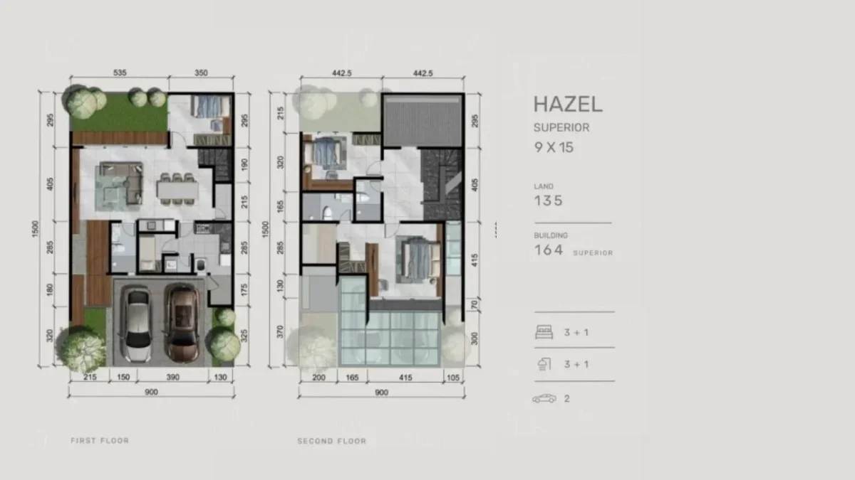 Dempsey Hill – Tipe Hazel Superior Hunian Modern Eksklusif - Galeri 2