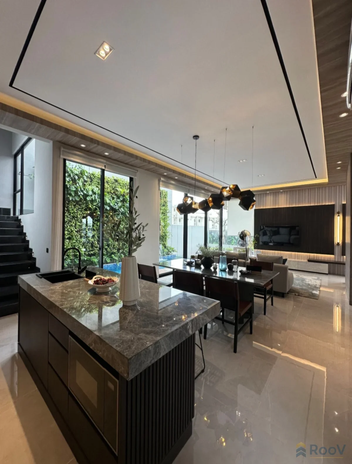 Rumah Villa Surabaya Barat Citraland Dempsey Hill Maple - Galeri 2