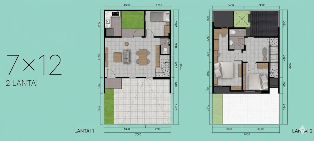Grand Eastern Eastern Spring LT 84 LB 104 – Rumah Idaman di Kawasan Elite - Surabaya Timur - Galeri 2