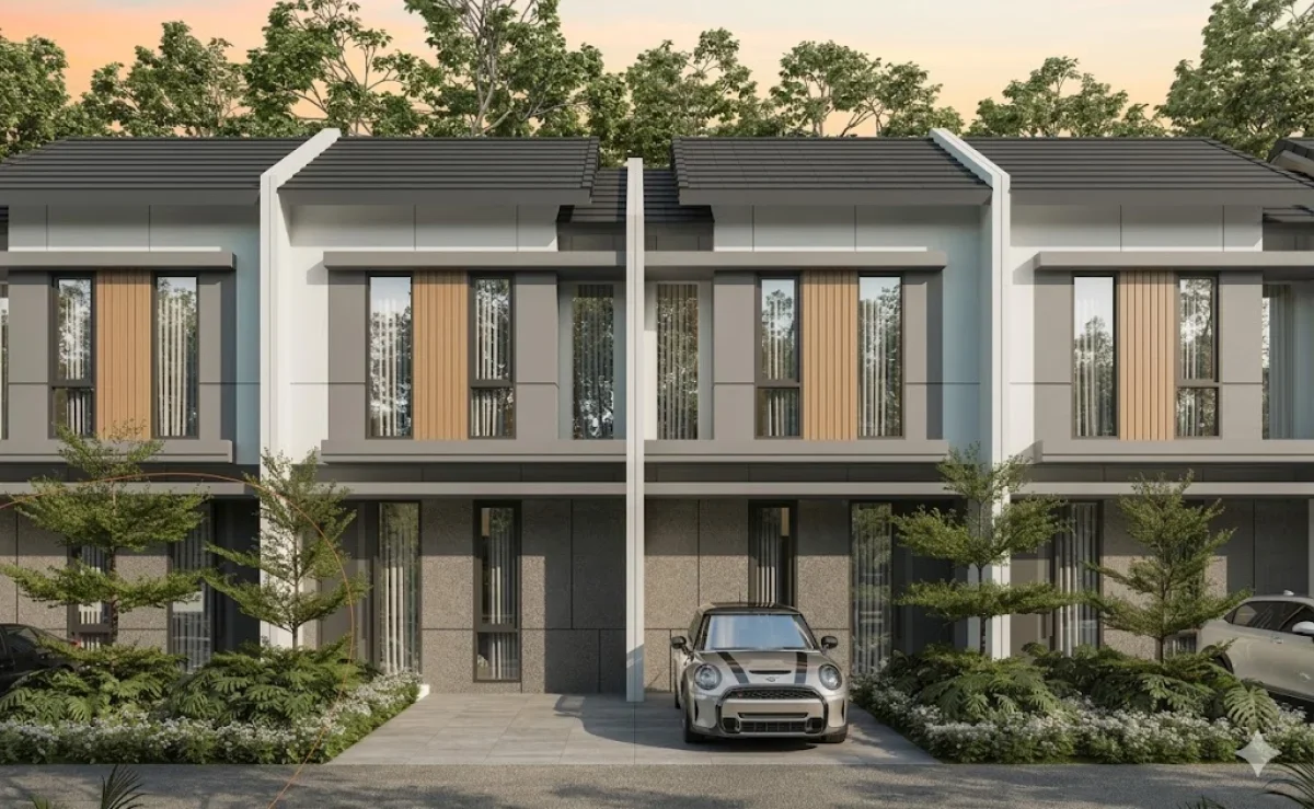 Grand Eastern Tipe Eastern Spring, Rumah Ideal untuk Gaya Hidup Modern - LT 60 LB 73 - Surabaya Timur
