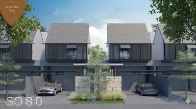 Hunian Elite Tipe C + Attic, Lokasi Strategis Surabaya Barat - The Sonama Dian Istana 