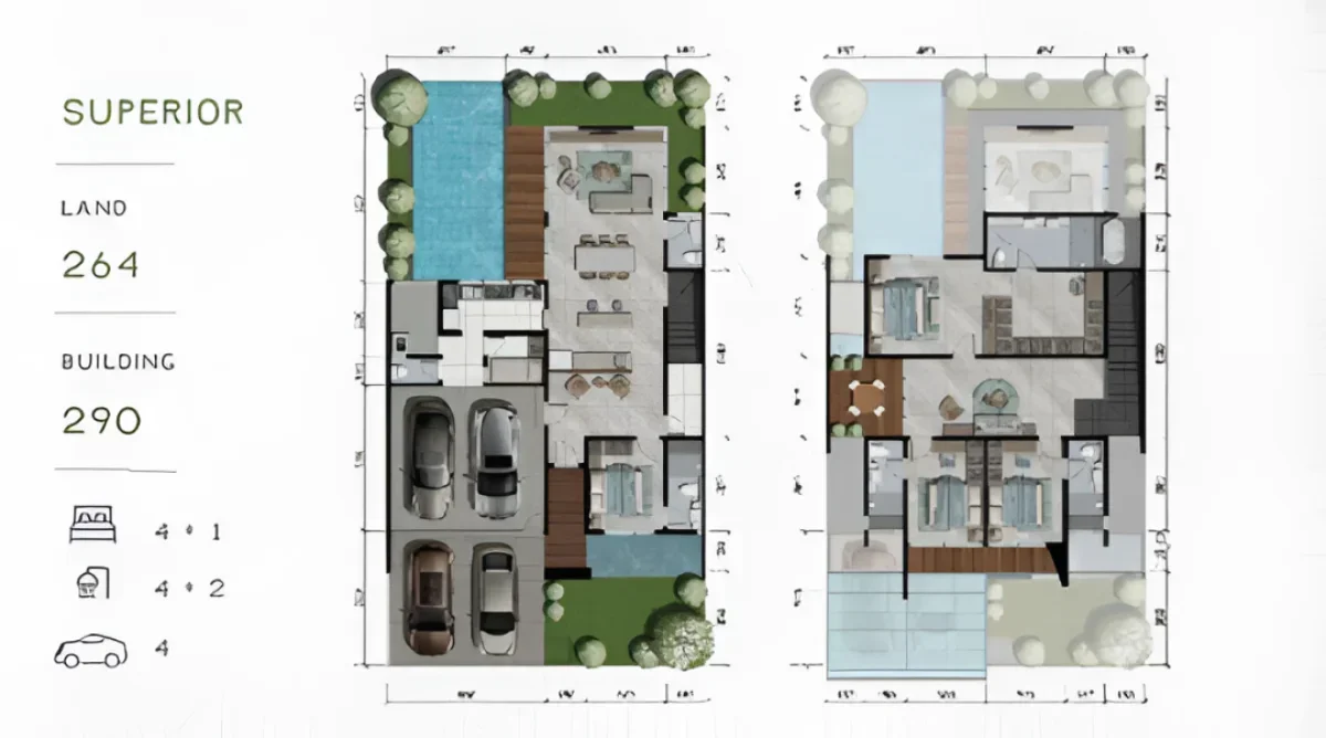 Hunian Modern Tipe Helenium Superior – Stonegate Park Surabaya CitraLand - Galeri 2