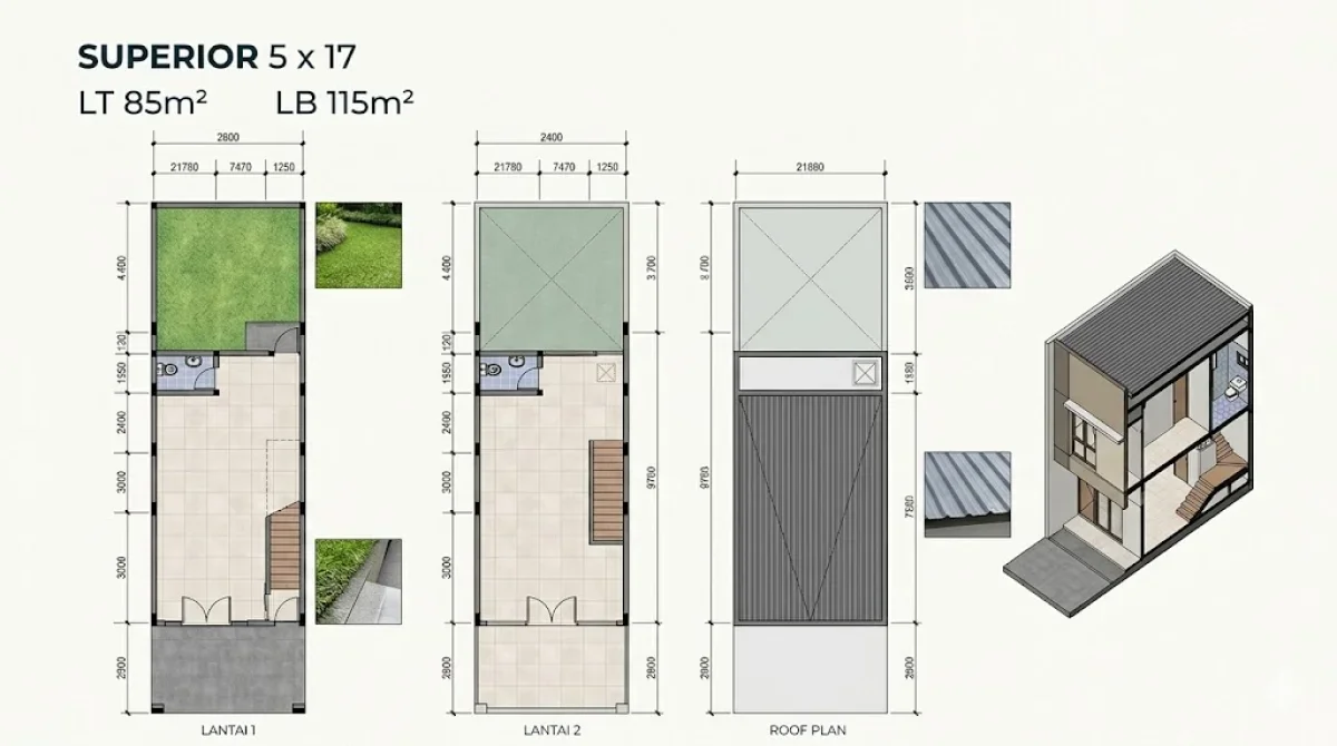 K-Walk Avenue Superior – Space Bisnis dengan Potensi Tinggi - LT 85 LB 115 - Citraland City Kedamean  - Galeri 3