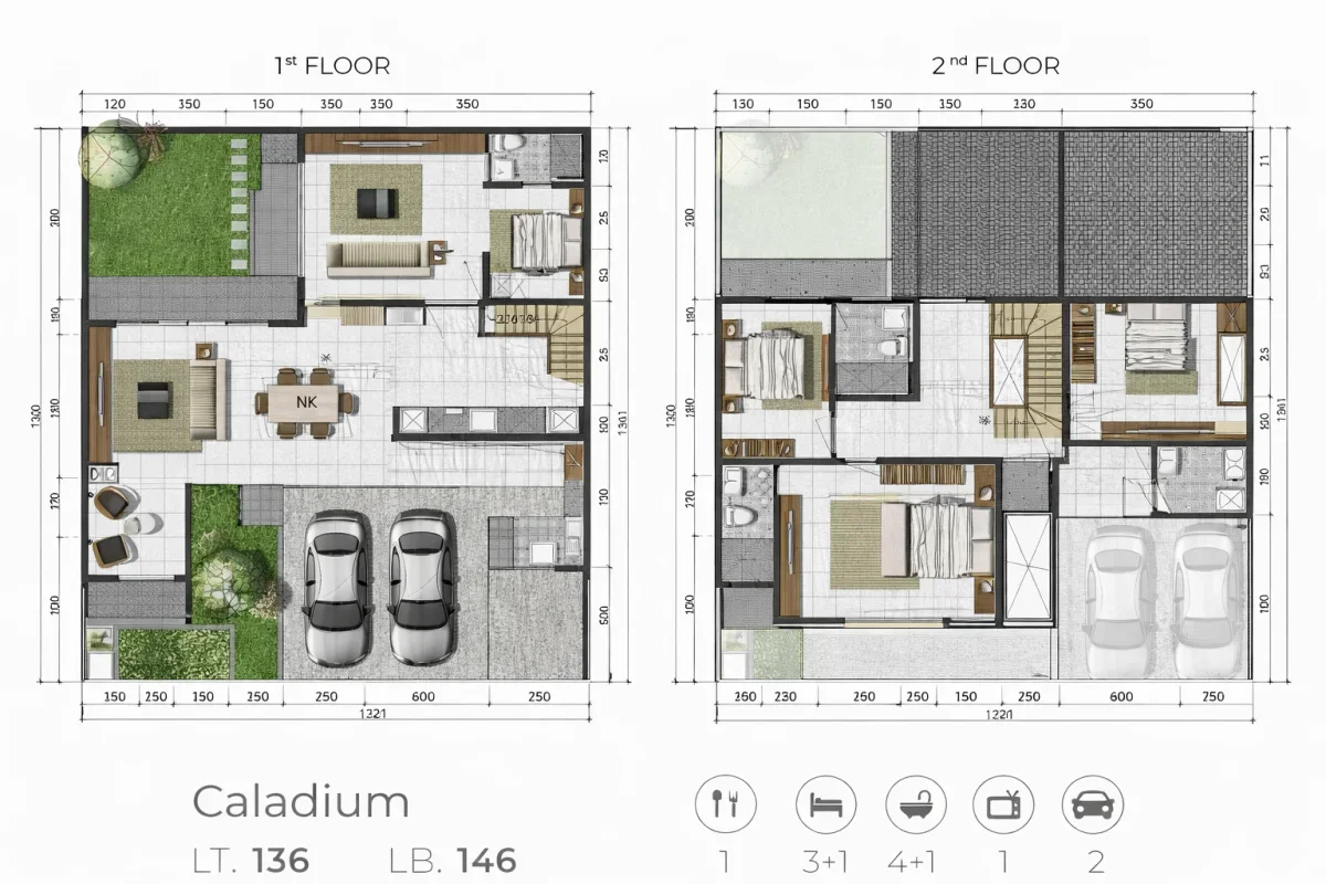 Limited Unit! Buona Vista Tipe Caladium Hunian Nyaman & Strategis - Surabaya CitraLand - Galeri 2