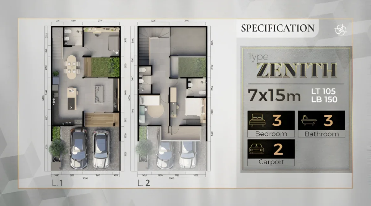 Limited Unit! Zenith Phase 4 Central Park MERR- dekat Galaxy Mall Surabaya  - Galeri 2