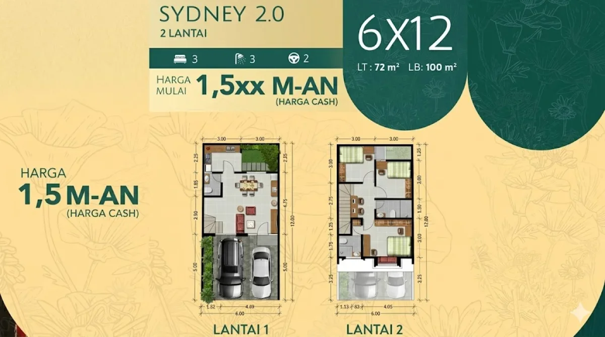 Miliki Rumah 6x12 Phase II Regency One Eastpoint – Lokasi Dekat Pakuwon Mall - Surabaya - Galeri 2