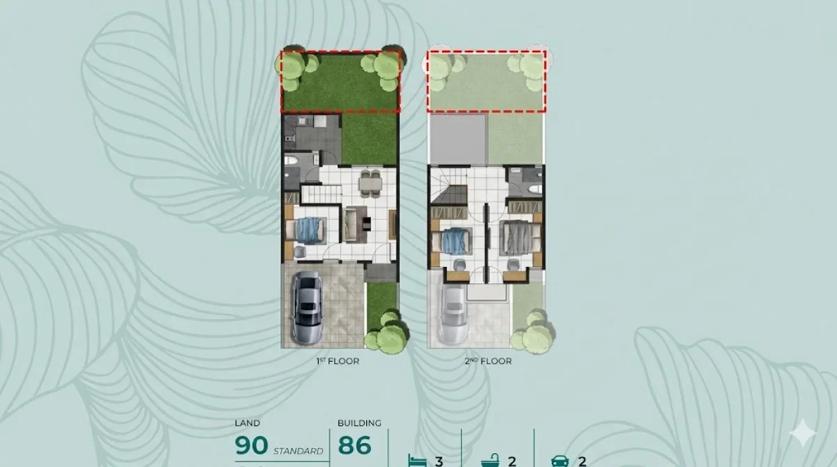 Miliki Sekarang! Tipe Celosia Plus View Lake - Citraland City Kedamen - Gresik - Hunian Asri & Eksklusif - Cluster Charlotte - Galeri 2