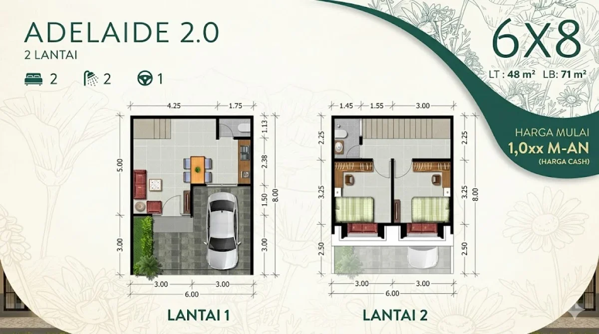 Rumah Baru Regency One Eastpoint Phase II Surabaya 6x8 – Lokasi Strategis Akses Mudah  - Galeri 2