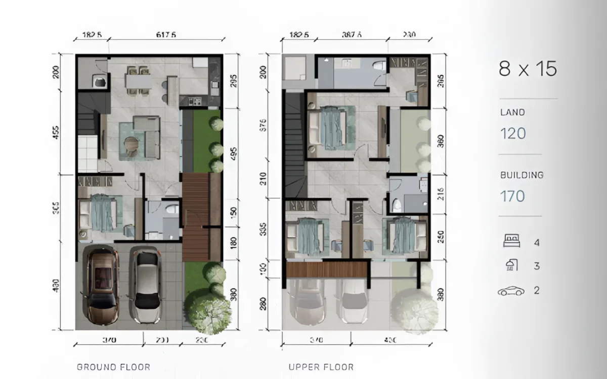 Rumah Emerald Stone Tipe Garnet – Hunian Modern di Cluster Premium! - CitraLand - Galeri 2