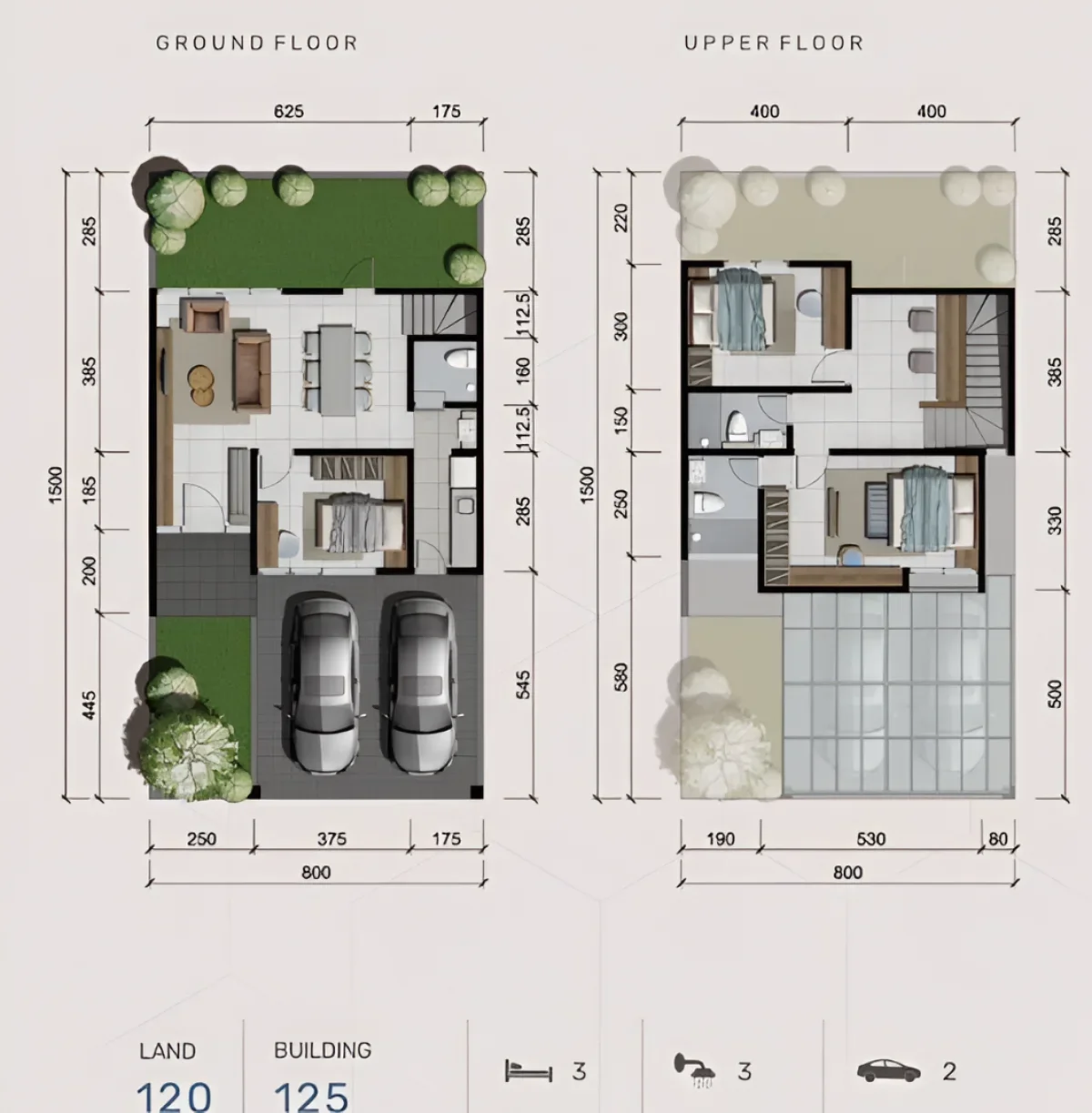 Rumah Idaman Keluarga Modern – Pelican Hill New Maldives Superior - Surabaya Barat - Galeri 2