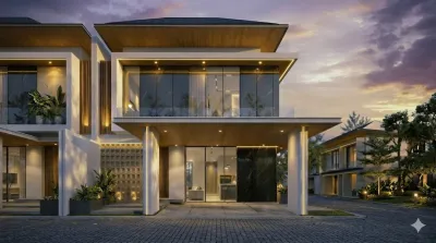 Rumah Mewah Darmo Graha Residence Lontar Tipe Agatha – Hunian Eksklusif Surabaya Barat 