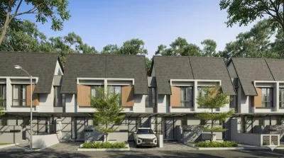 Rumah Minimalis Elegan 2 Lantai - Harvest Link Tipe Meta Standart, Cocok untuk Keluarga Muda - Surabaya Selatan