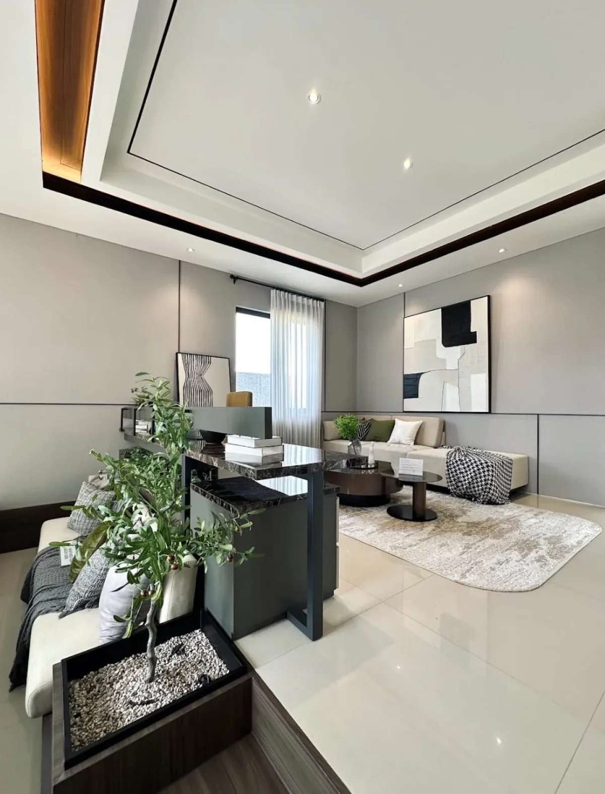 Rumah Minimalis Modern Graha Natura tipe IlLona Surabaya Barat - Galeri 6