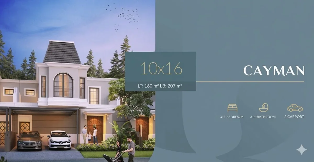 Rumah Modern & Fungsional Tipe Cayman - The Grand Kenjeran- Surabaya Timur - Galeri 2