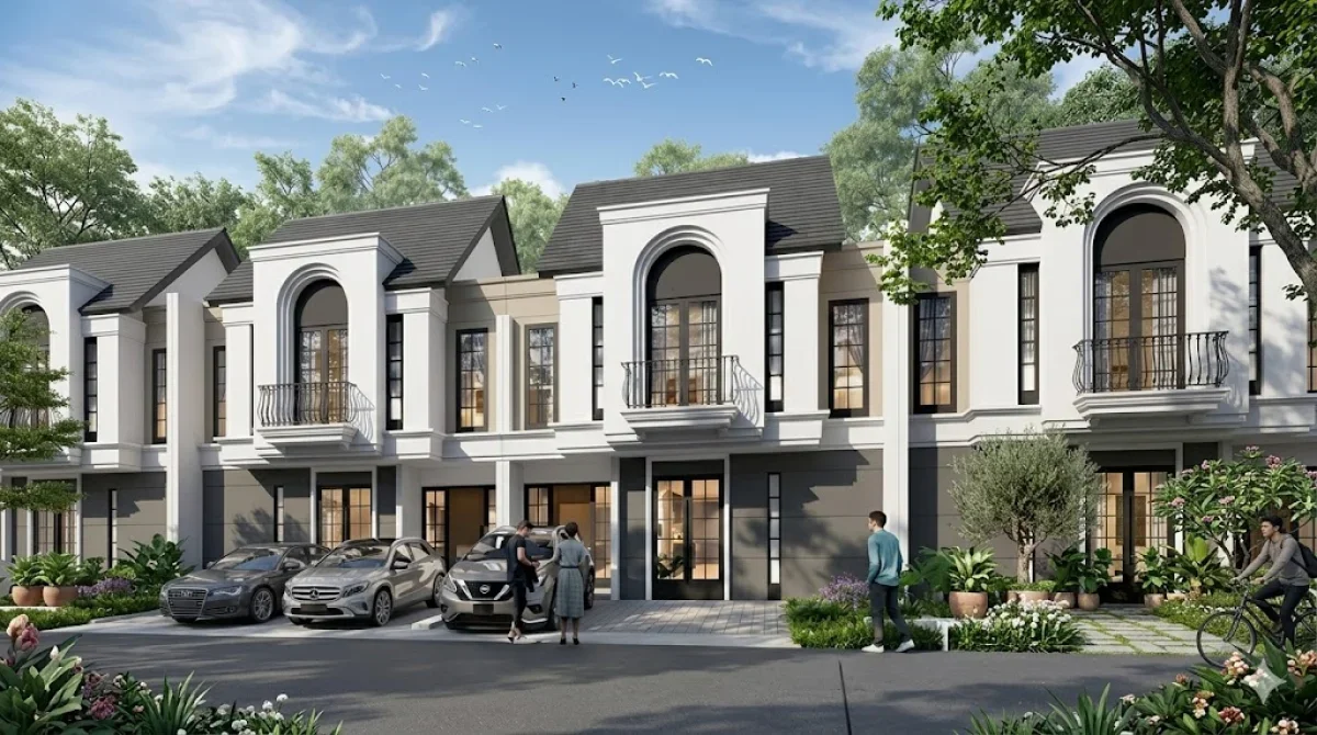 Rumah Modern Tipe Carnation dengan Konsep Luas & Elegan - Citraland City Kedamean Cluster Charlotte- Dekat Tol Krian