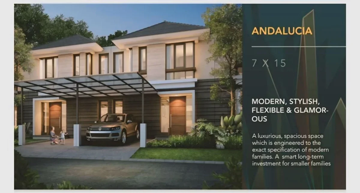 Hunian Eksklusif Northwest Hill Andalucia Deluxe Surabaya Barat CitraLand