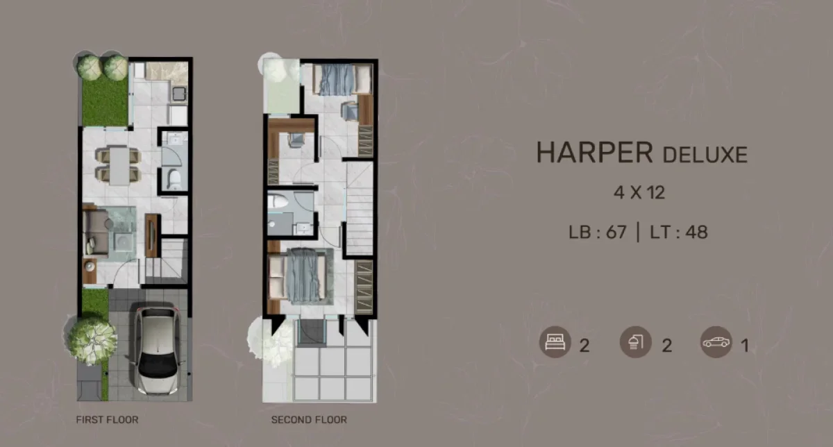 Rumah Modern Northwest Hill Harper Deluxe - dekat Gwalk Surabaya - Galeri 2