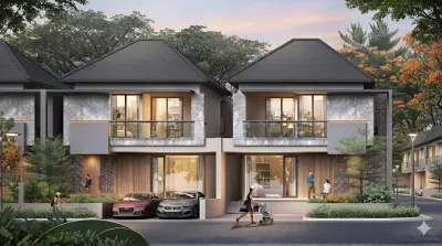Rumah Premium Greenlake Tipe Willow | Desain Modern Tropical - Surabaya CitraLand