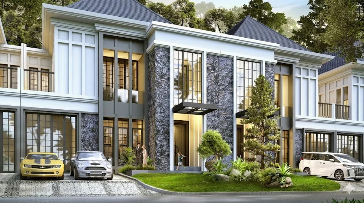 Siap Huni! Rumah Mewah 2 Lantai & Kolam Renang -  Grand Golf Belvedere Tipe Gianna Deluxe- Pakuwon Indah 