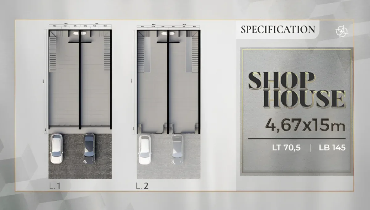 Tempat Usaha 2 Lantai Central Park MERR Phase 4 - Lokasi Strategis Cocok Untuk Usaha! - Galeri 2