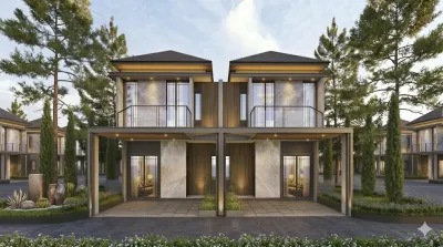 Tipe Bastien-  Darmo Graha Residence Surabaya – Desain Modern & Elegan - Lingkungan Elite & Strategis 