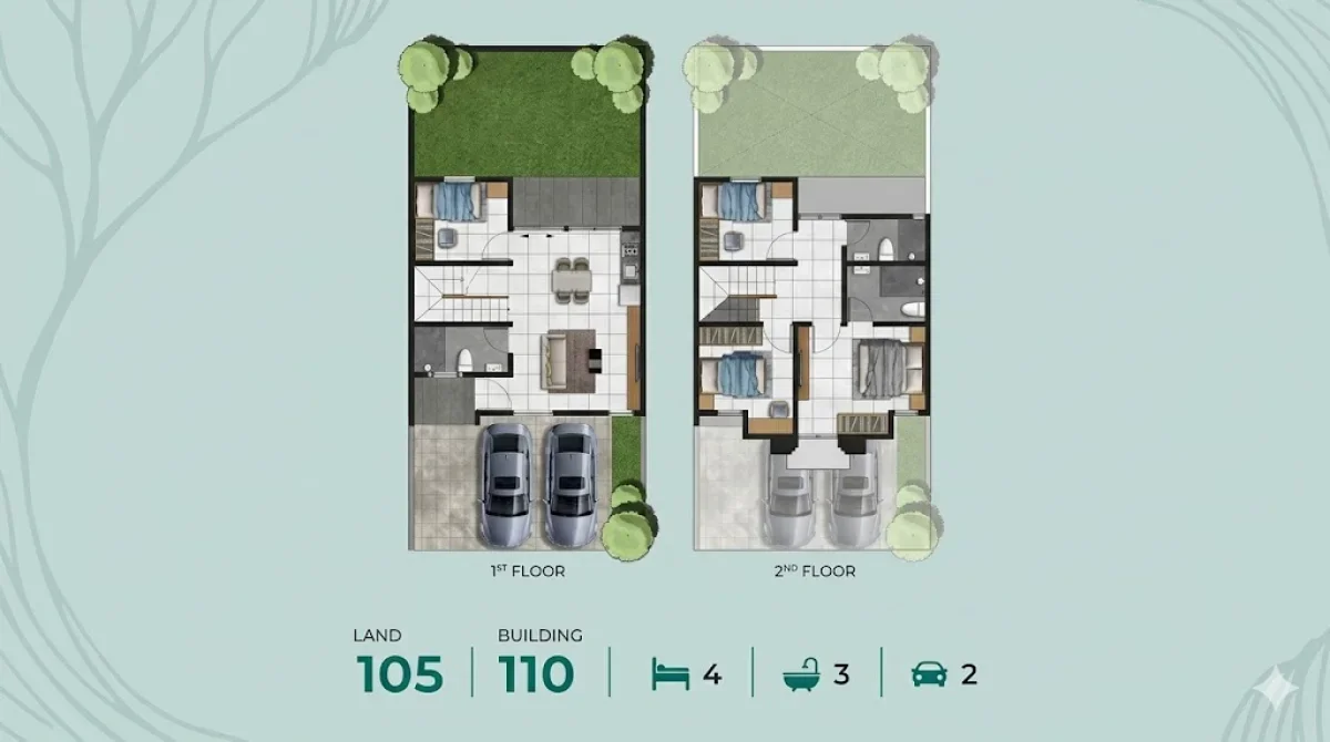 Tipe Camelia – Hunian Cantik - Kawasan Premium CitraLand City Kedamean - Cluster Charlotte - Galeri 2