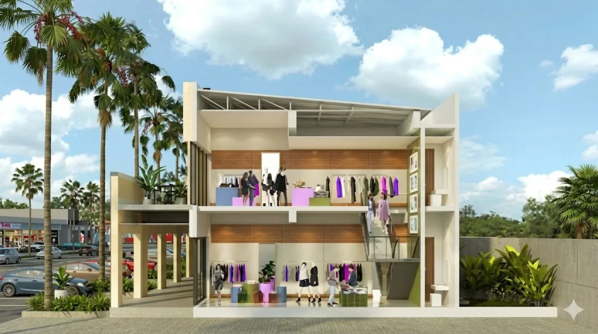 Unit Bisnis 2 Lantai Tipe Deluxe - K-Walk Avenue Citraland City Kedamean - Lokasi Premium Kawasan Elite - Galeri 3