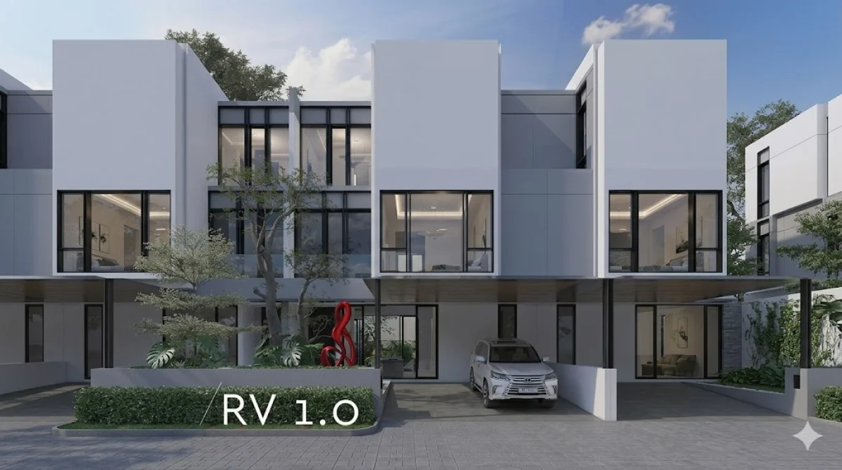 Rumah Mewah Luas dengan Desain Elegan - Dian Istana Tipe RV.10 - Surabaya Barat