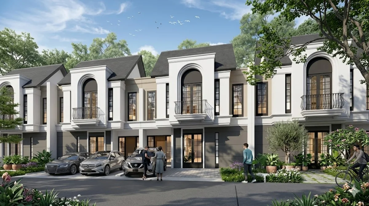 Rumah Modern Tipe Carnation dengan Konsep Luas & Elegan - Citraland City Kedamean Cluster Charlotte- Dekat Tol Krian