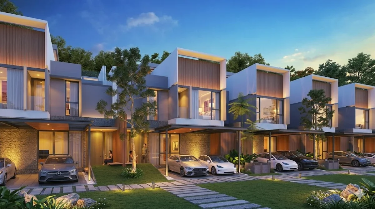 Unit Eksklusif! Dempsey Hill tipe Walnut Rooftop --- Siap Huni Surabaya Barat 